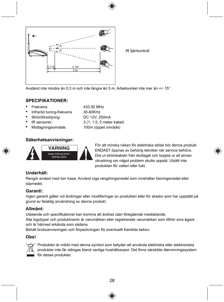 Konig Electronic Remote control extender User Manual | Page 29 / 48