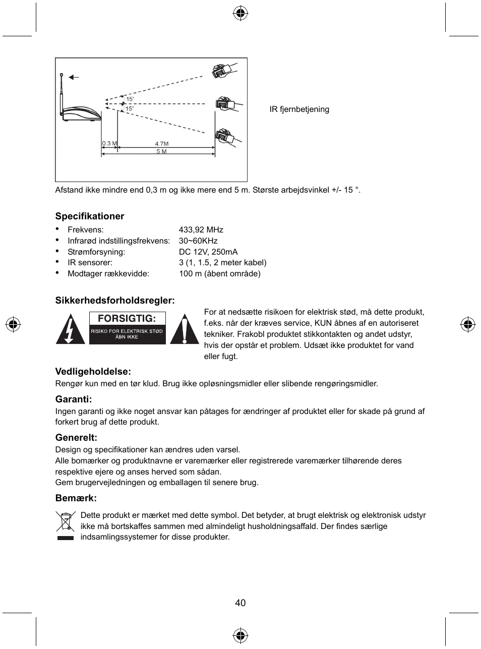 Konig Electronic Remote control extender User Manual | Page 41 / 48
