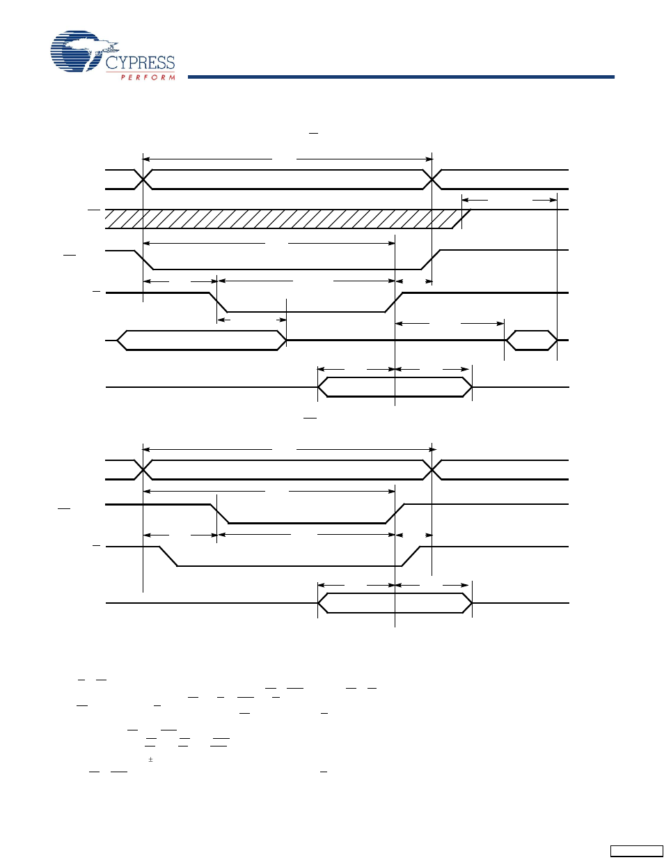 Pin (see, Figure 8, Figure 9 | Switching waveforms | Cypress CY7C0251AV User Manual | Page 12 / 19