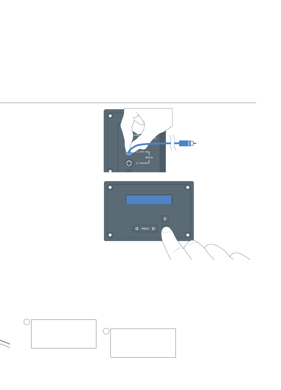 Connection & calibration - av receiver | Krix Volcanix User Manual | Page 7 / 12