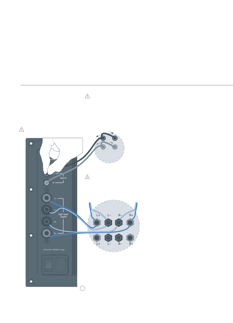 Connection & calibration - stereo system | Krix Volcanix User Manual | Page 8 / 12