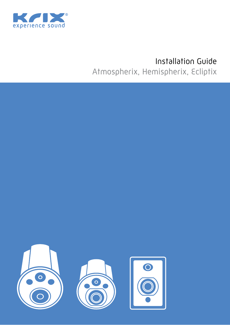 Krix Atmospherix User Manual | 4 pages