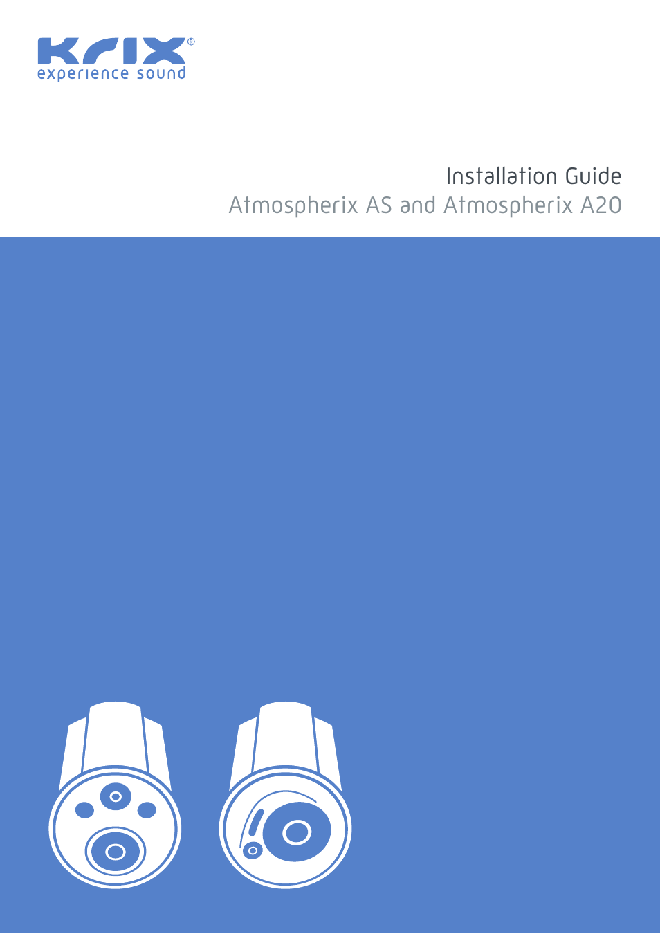 Krix Atmospherix A20 User Manual | 8 pages