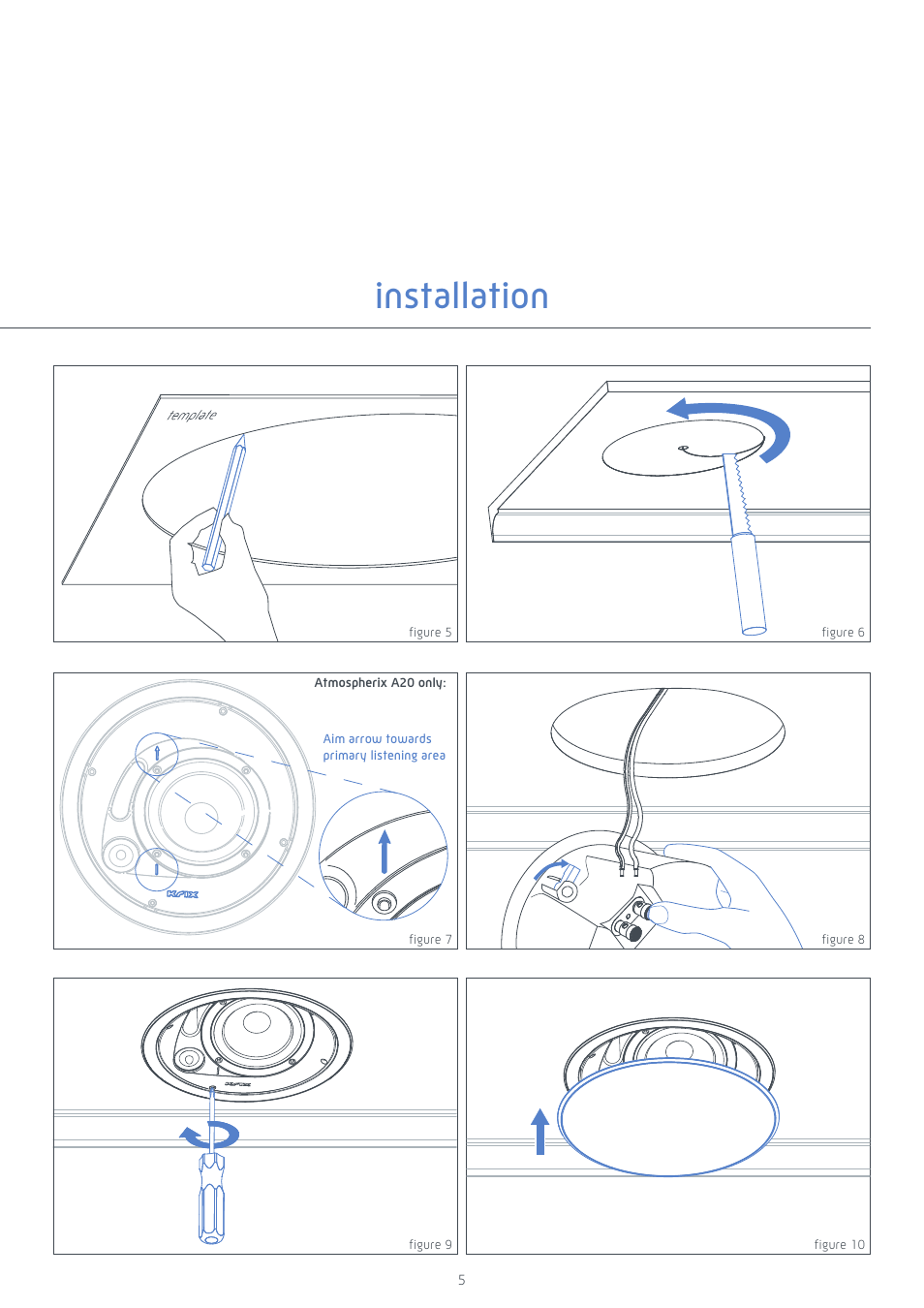 Installation | Krix Atmospherix A20 User Manual | Page 5 / 8