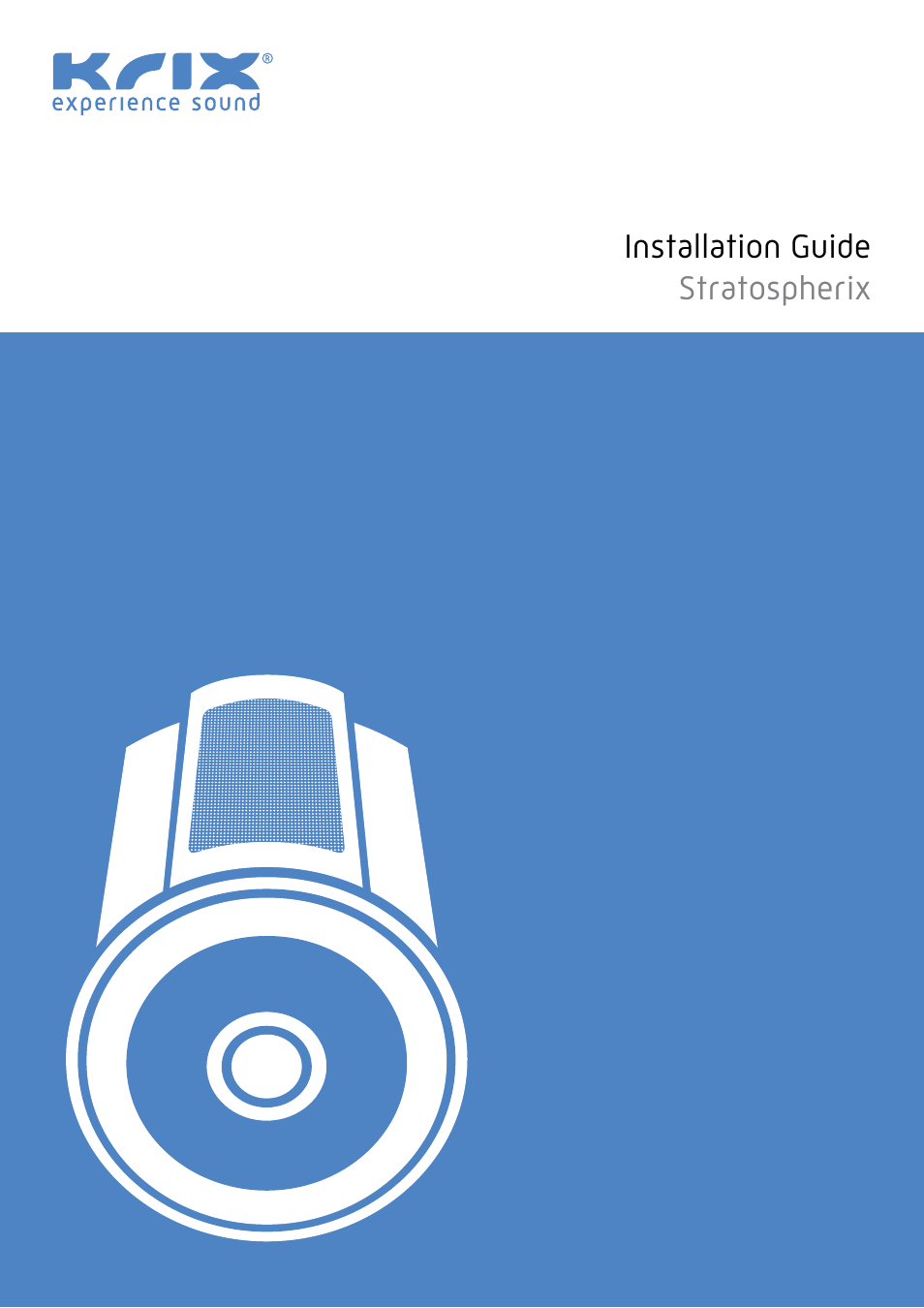 Krix Stratospherix User Manual | 4 pages