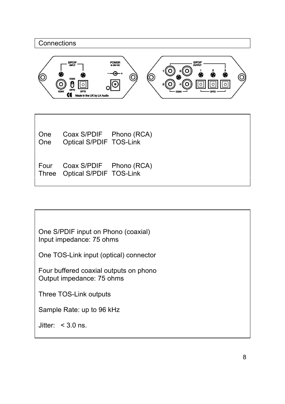 LA Audio CLK - G4 User Manual | Page 10 / 16