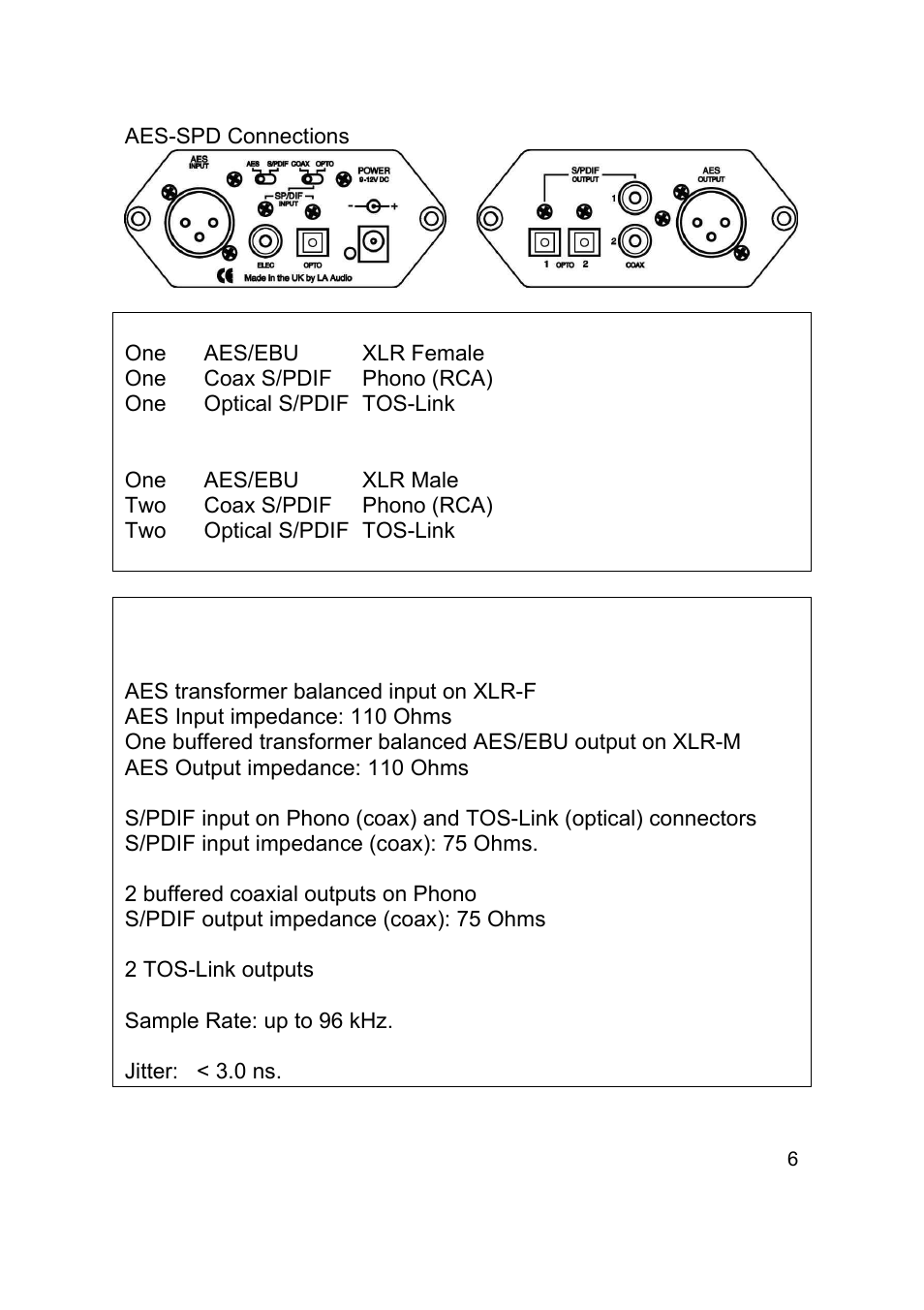 LA Audio CLK - G4 User Manual | Page 8 / 16