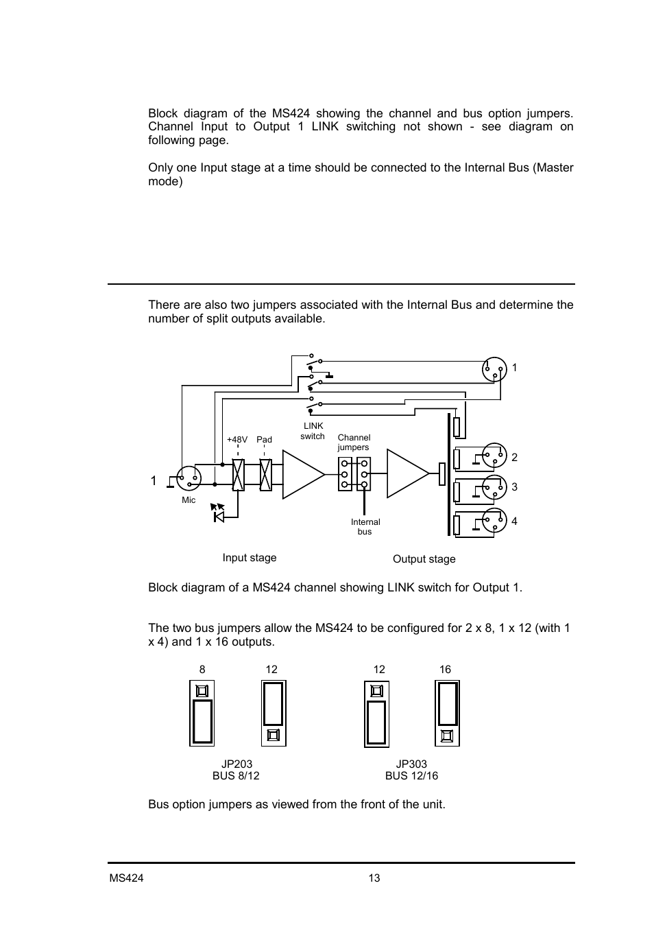 LA Audio MS424 User Manual | Page 13 / 15