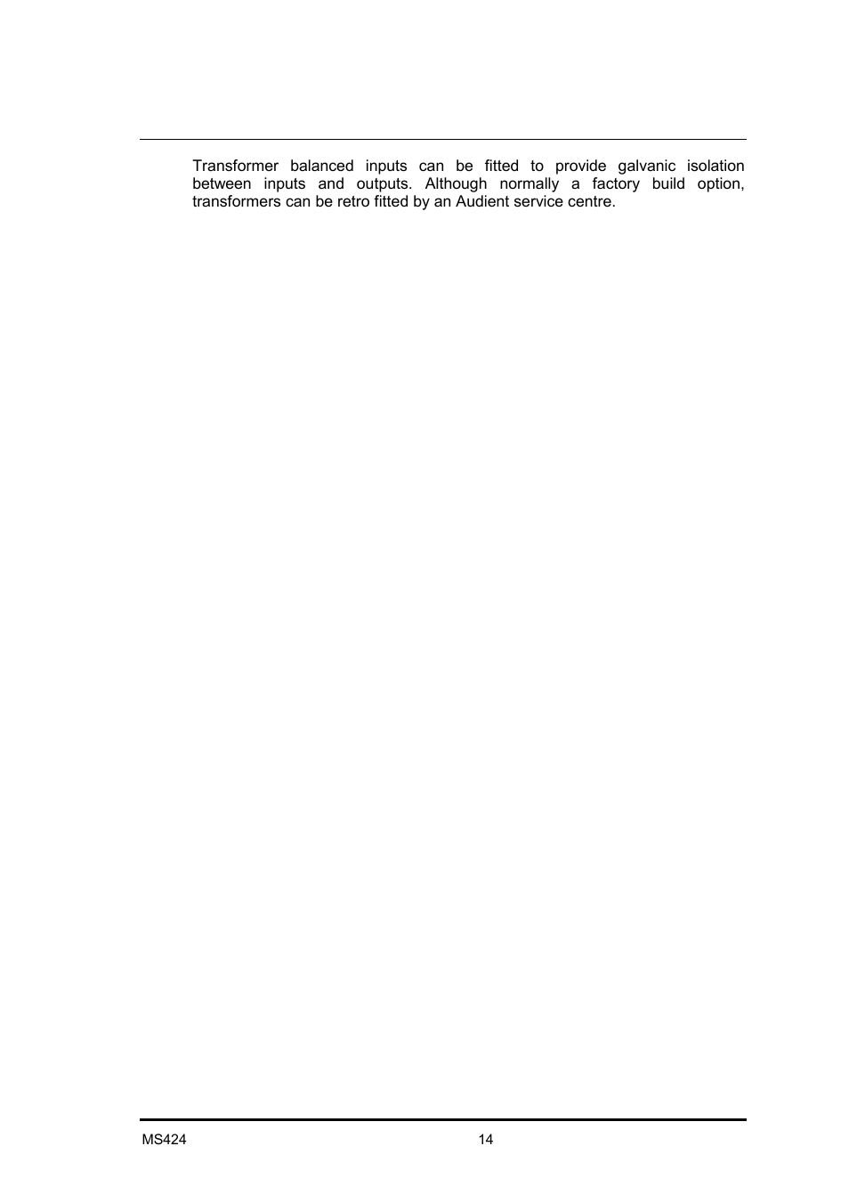 LA Audio MS424 User Manual | Page 14 / 15