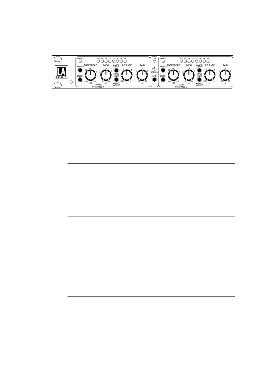 LA Audio C400 User Manual | Page 5 / 14