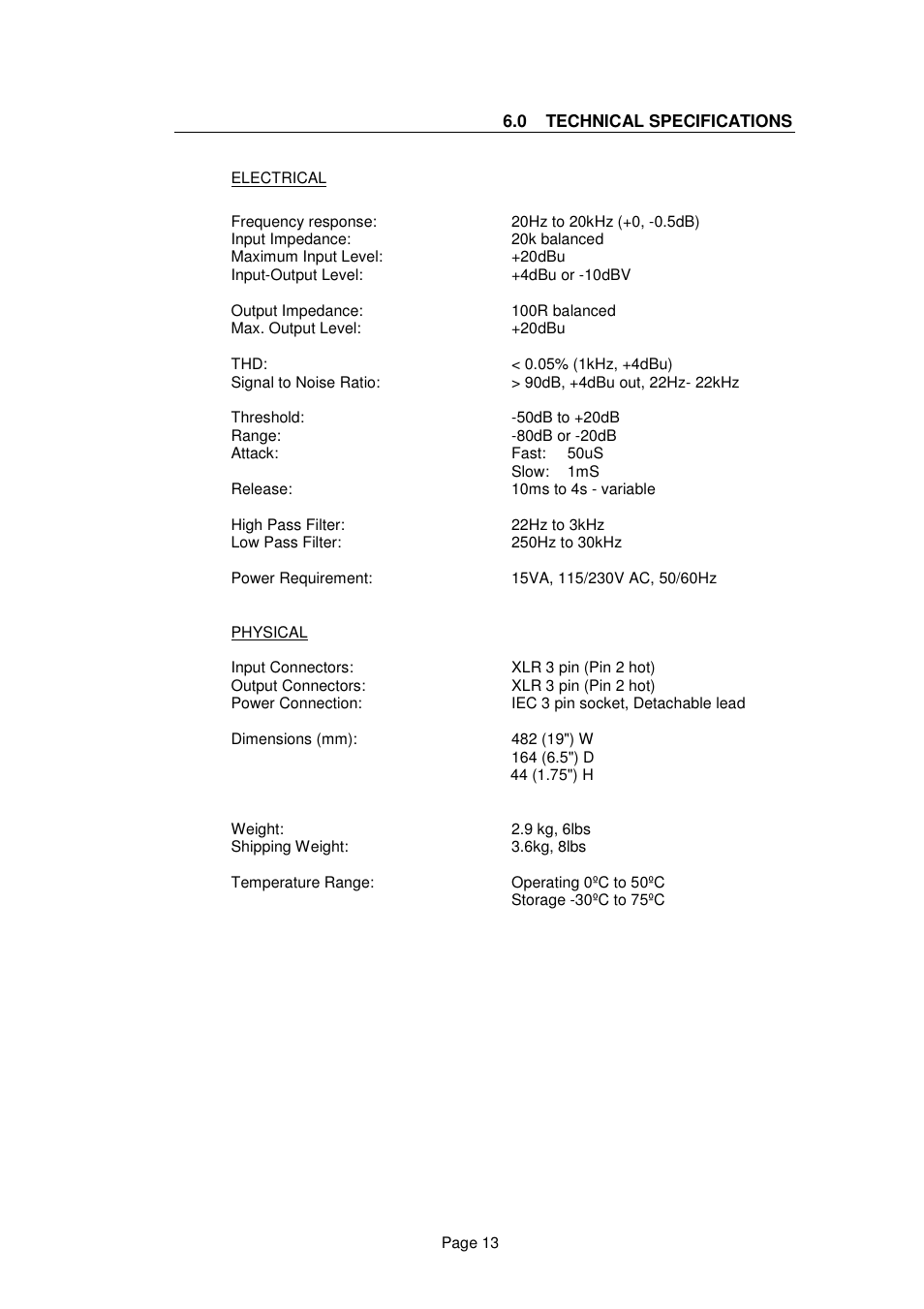 LA Audio G400 User Manual | Page 13 / 14