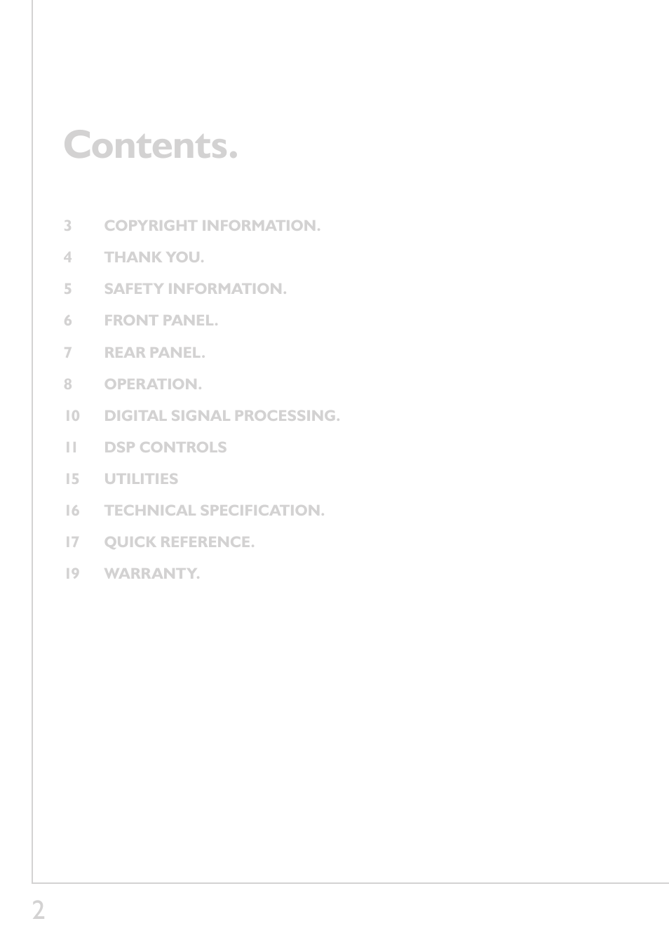 LA Audio DLX200 User Manual | Page 2 / 22
