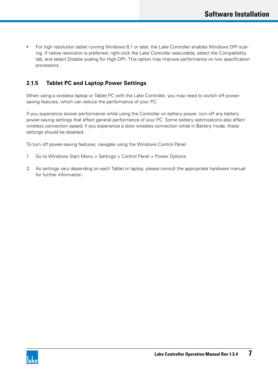 Software installation 7 | Lab.gruppen PLM 20K44 User Manual | Page 12 / 314