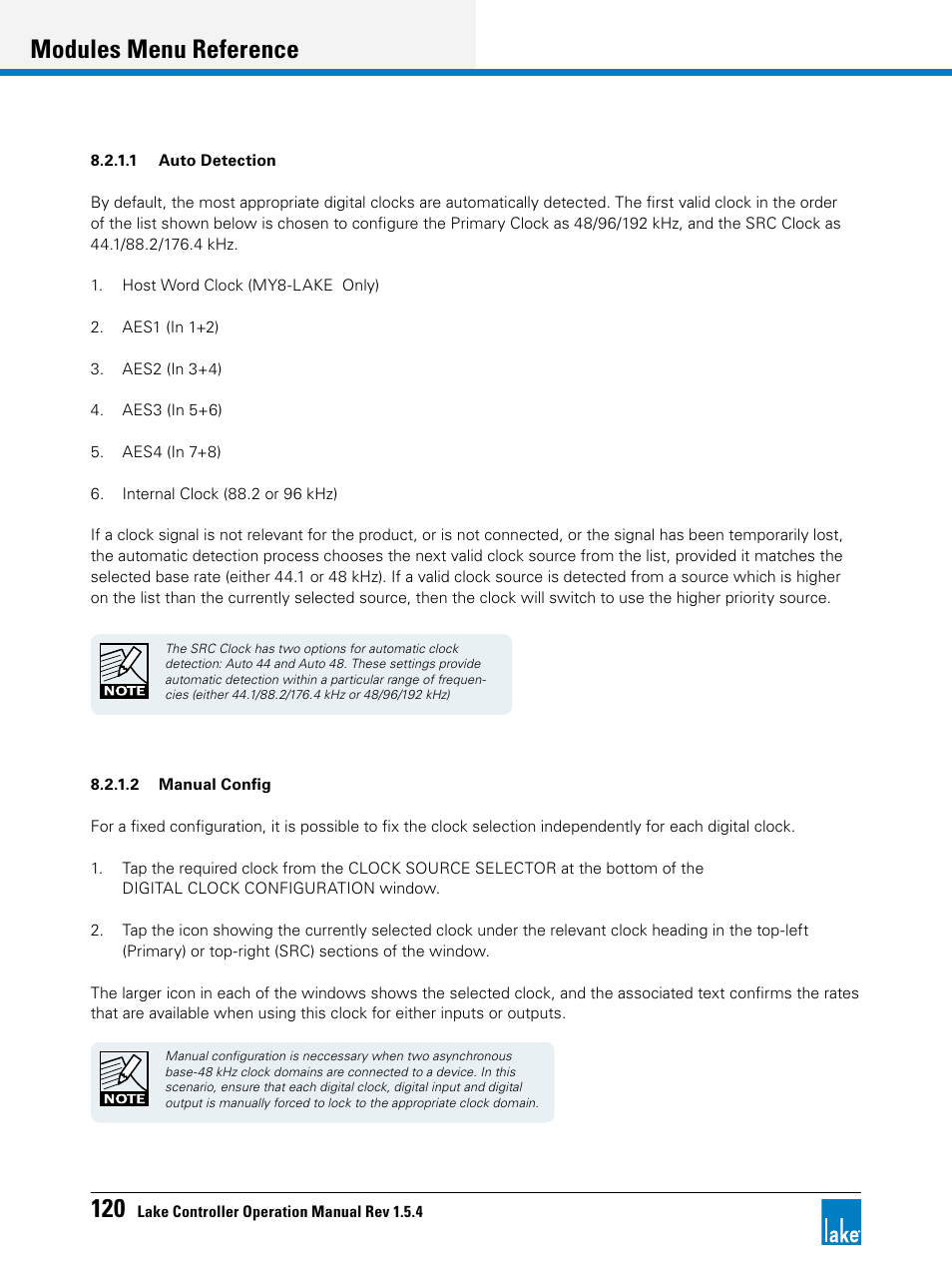 Modules menu reference | Lab.gruppen PLM 20K44 User Manual | Page 125 / 314