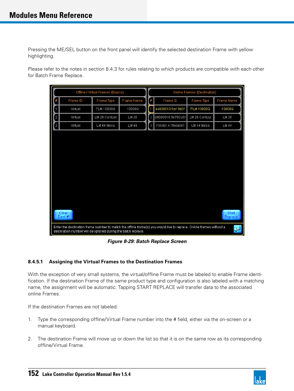 Modules menu reference | Lab.gruppen PLM 20K44 User Manual | Page 157 / 314