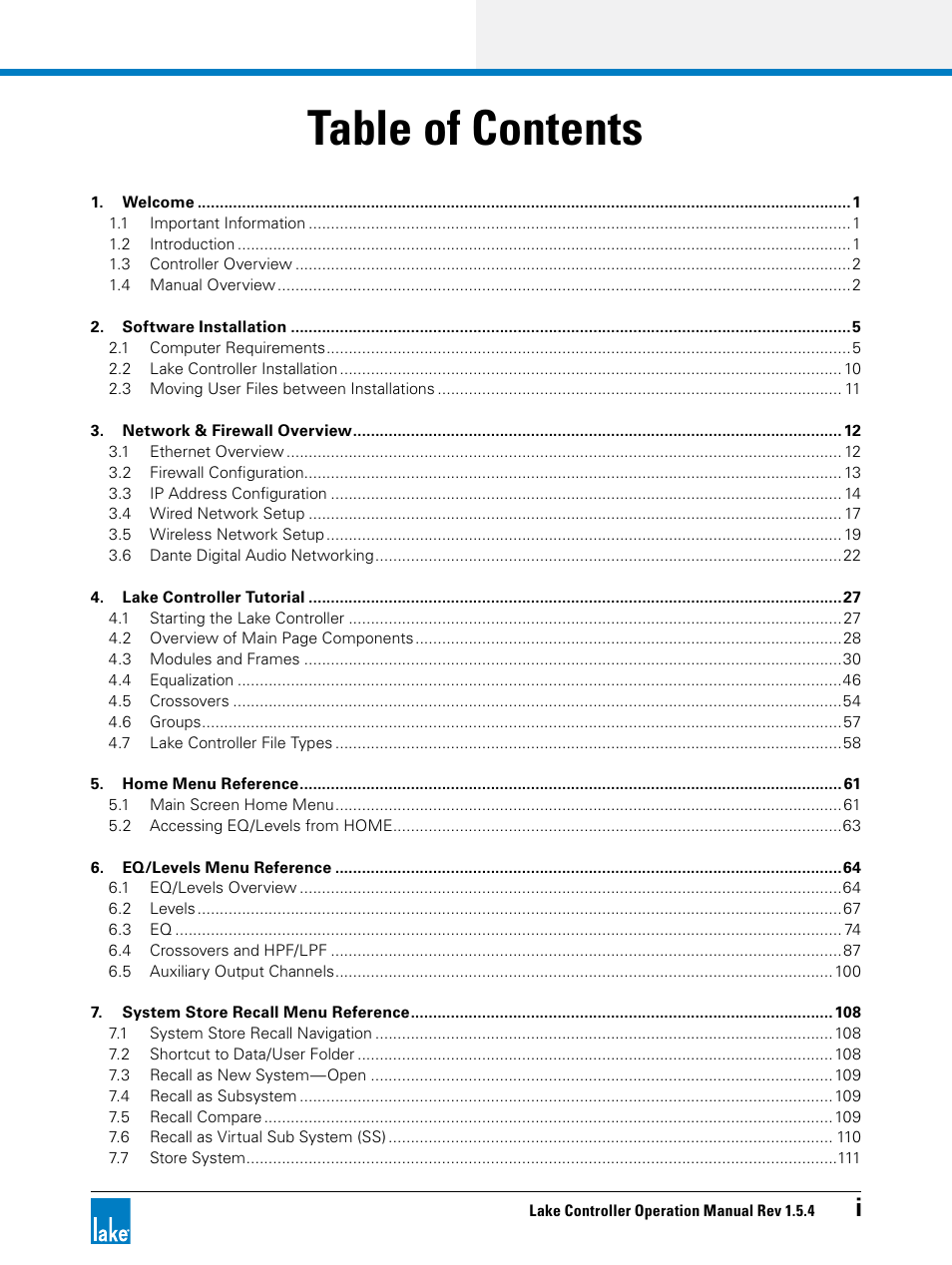 Lab.gruppen PLM 20K44 User Manual | Page 2 / 314