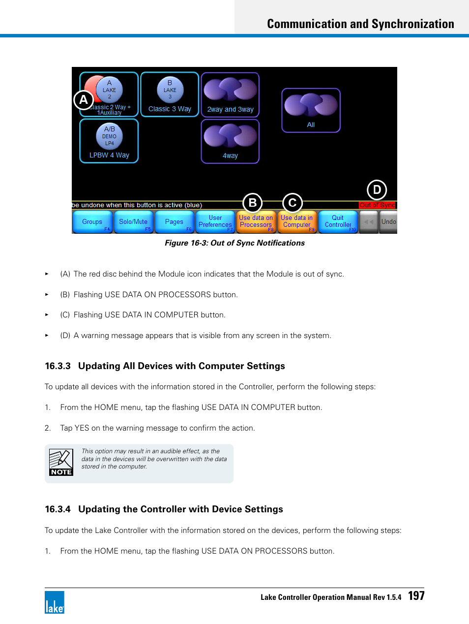 Communication and synchronization 197 | Lab.gruppen PLM 20K44 User Manual | Page 202 / 314