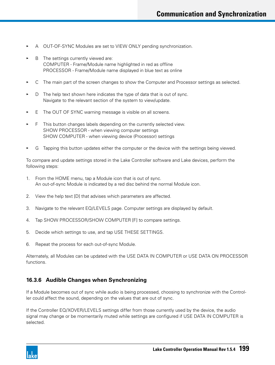 Communication and synchronization 199 | Lab.gruppen PLM 20K44 User Manual | Page 204 / 314