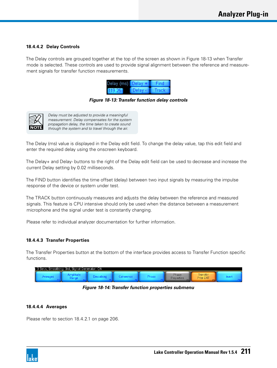 Analyzer plug-in 211 | Lab.gruppen PLM 20K44 User Manual | Page 216 / 314