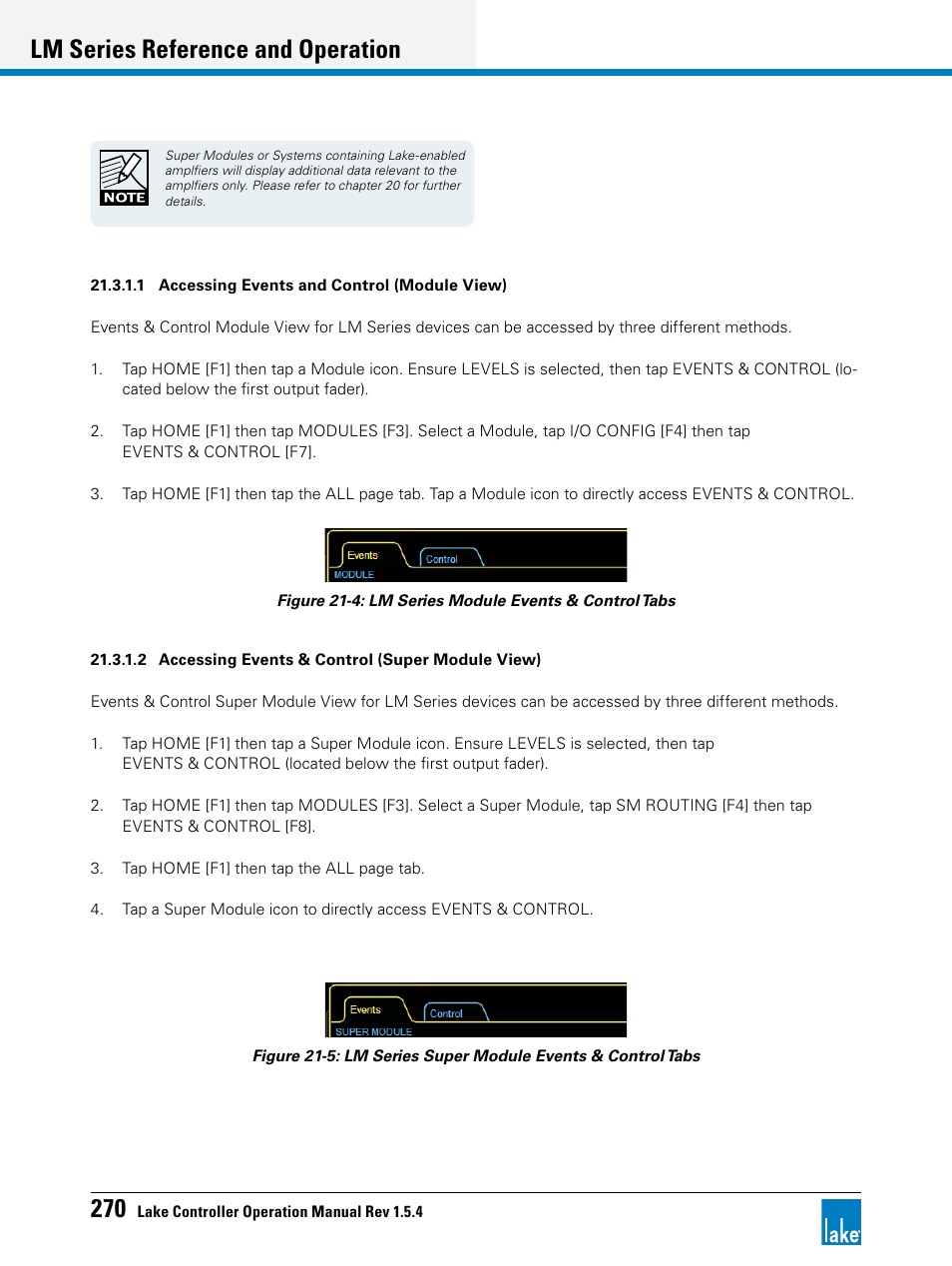 N figure 21-4, fi, Lm series reference and operation | Lab.gruppen PLM 20K44 User Manual | Page 275 / 314
