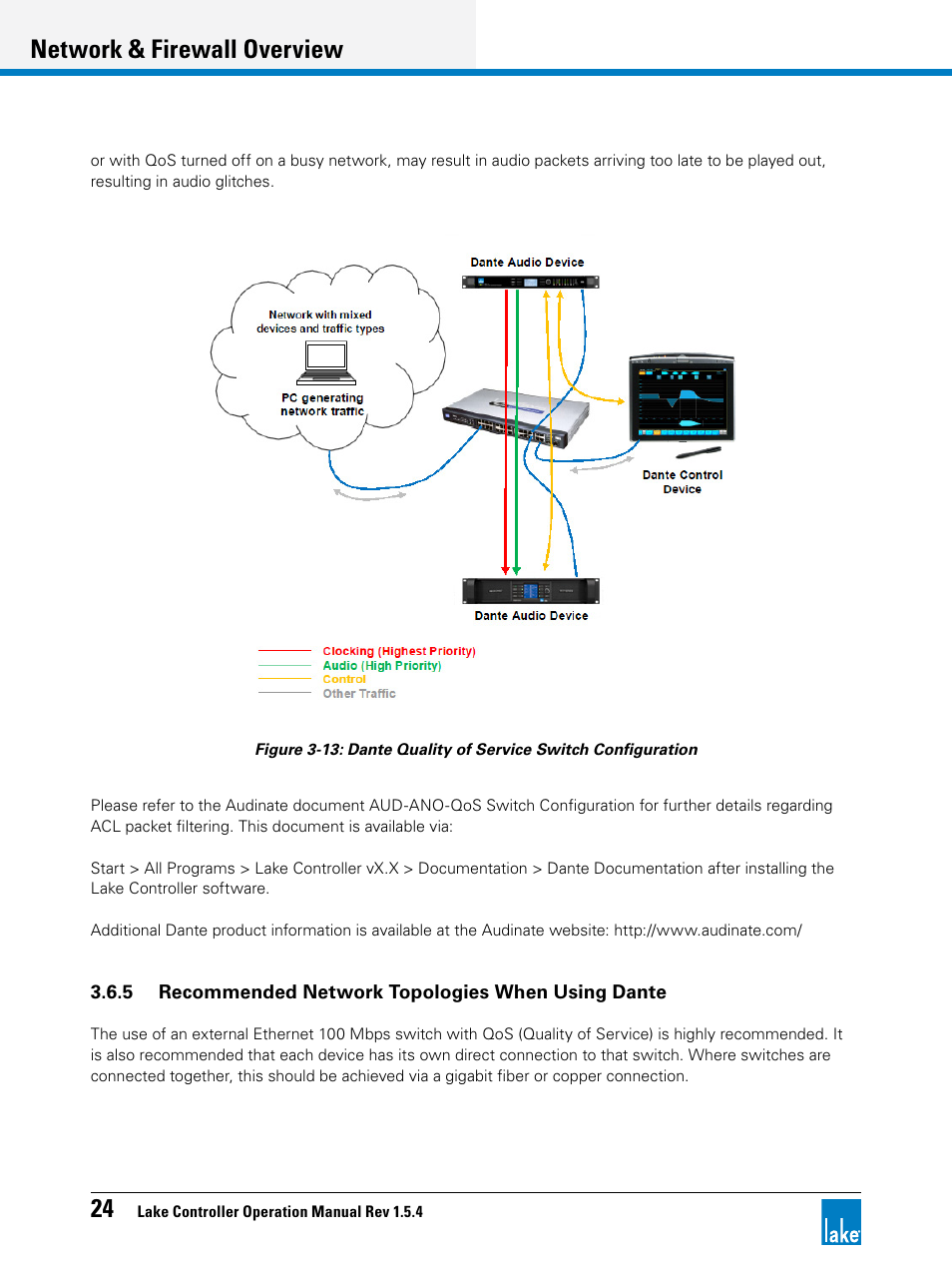 Network & firewall overview | Lab.gruppen PLM 20K44 User Manual | Page 29 / 314