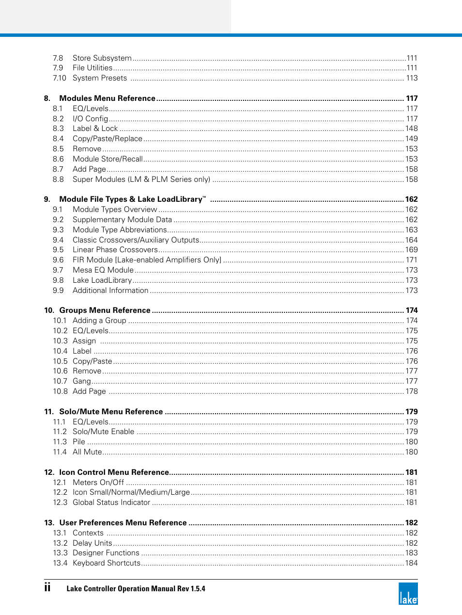 Lab.gruppen PLM 20K44 User Manual | Page 3 / 314