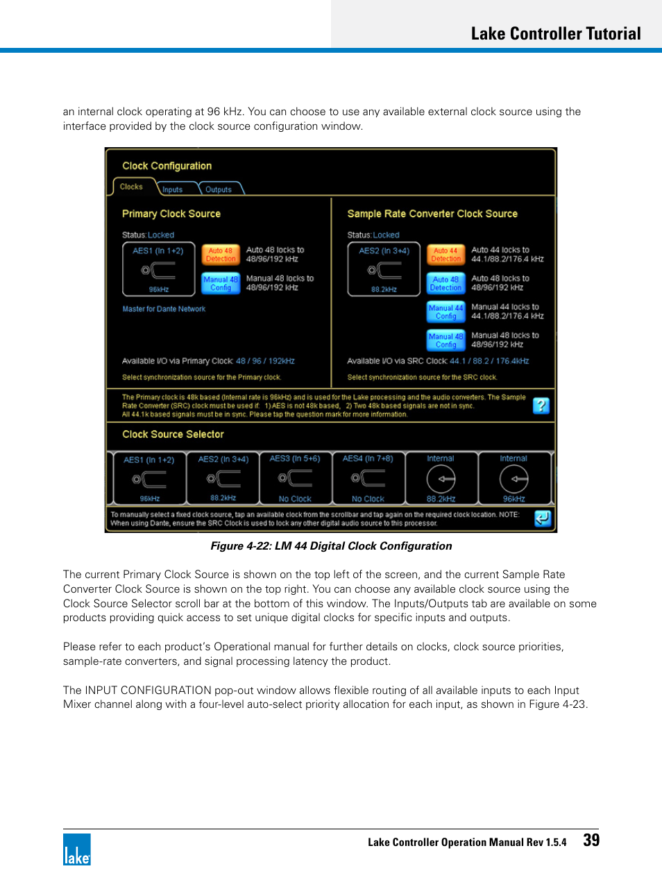 Lake controller tutorial 39 | Lab.gruppen PLM 20K44 User Manual | Page 44 / 314
