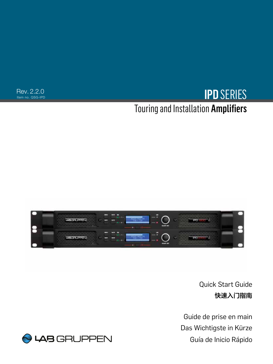 Lab.gruppen IPD 2400 User Manual | 52 pages