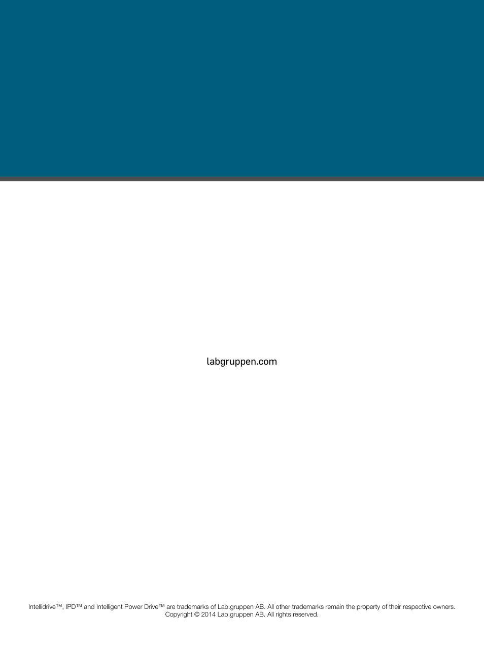 Lab.gruppen IPD 2400 User Manual | Page 52 / 52