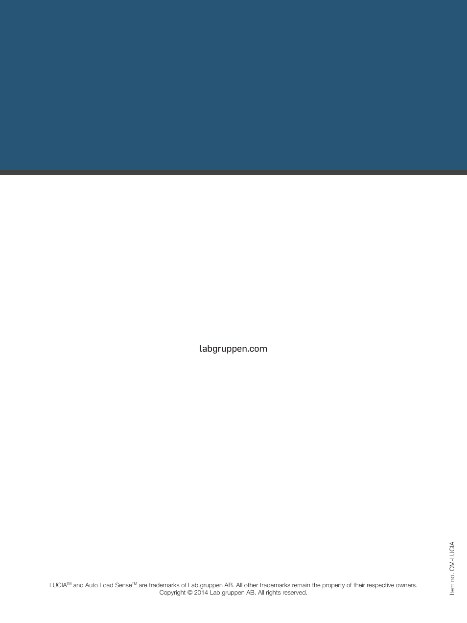 Lab.gruppen LUCIA 240/2M User Manual | Page 26 / 26