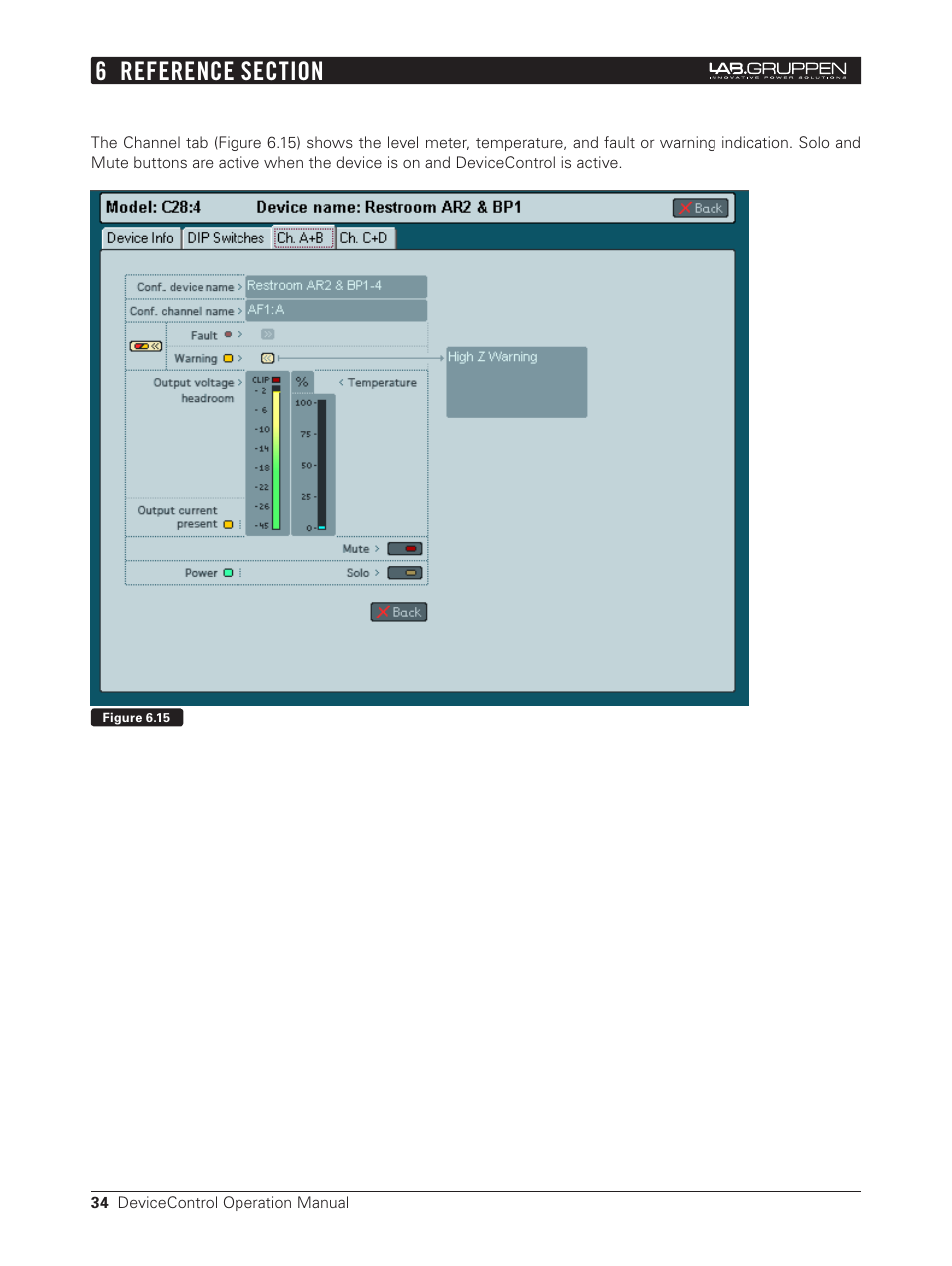 Lab.gruppen Bridge User Manual | Page 34 / 37