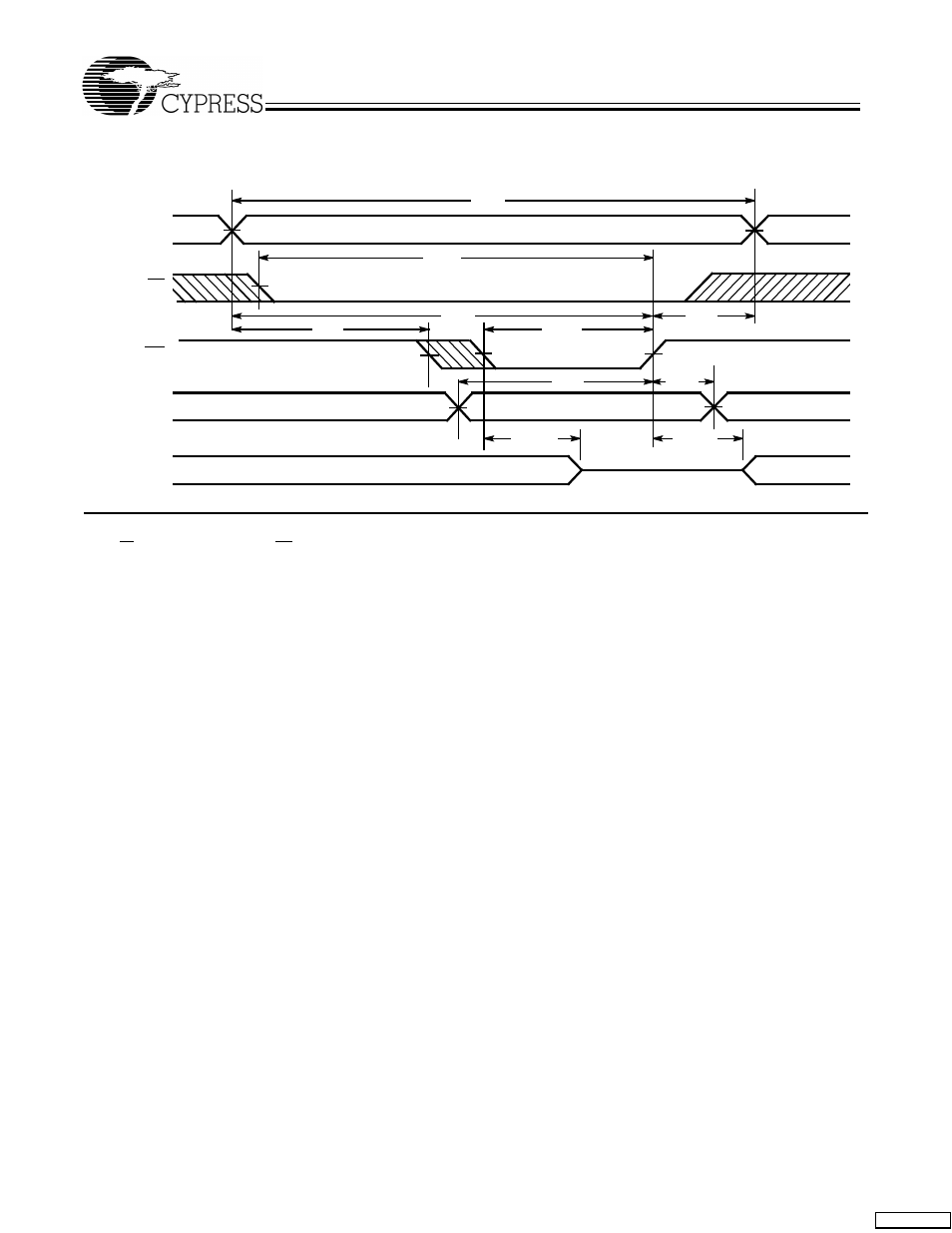 Switching waveforms | Cypress CY7C1007B User Manual | Page 6 / 9