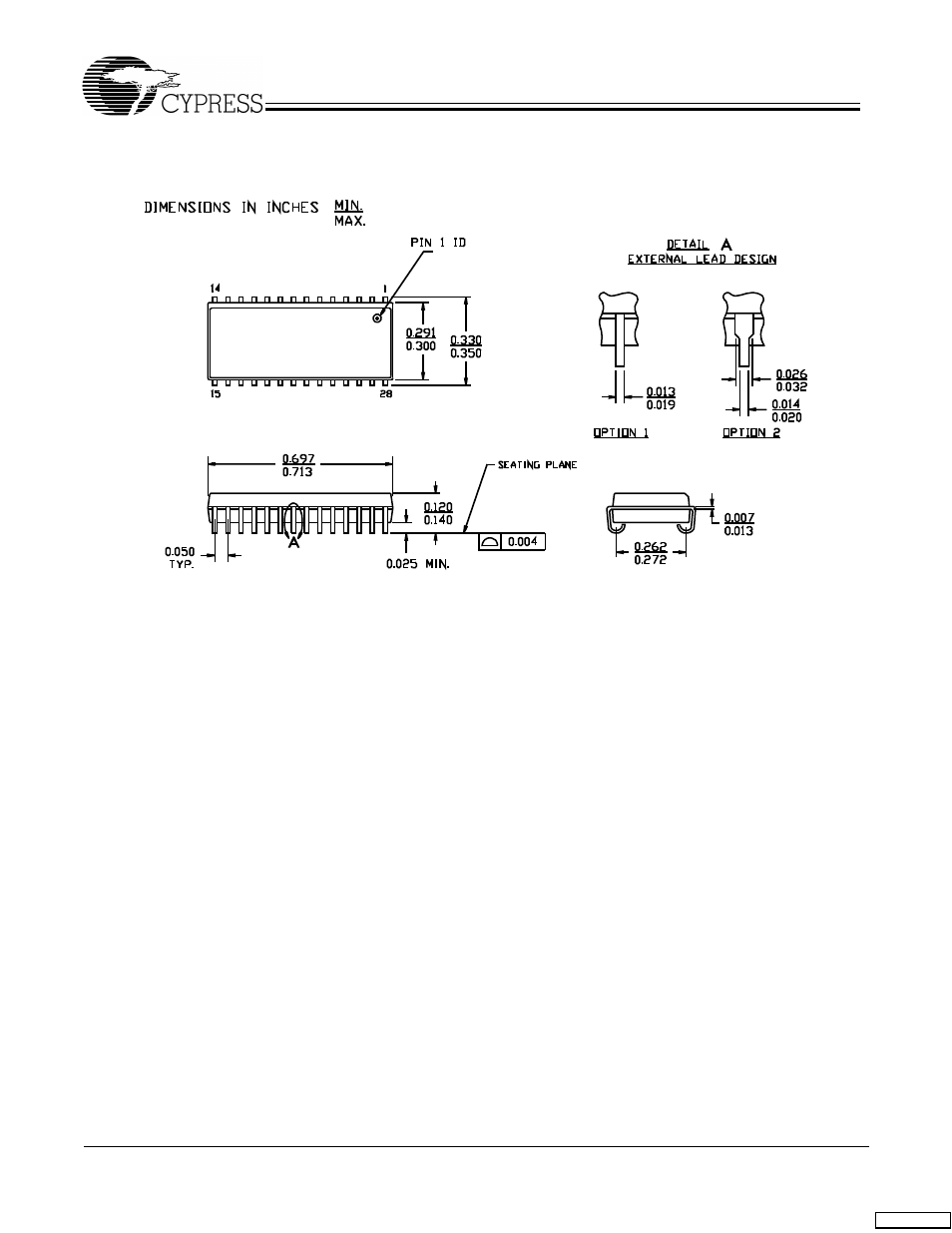 Cypress CY7C1007B User Manual | Page 8 / 9