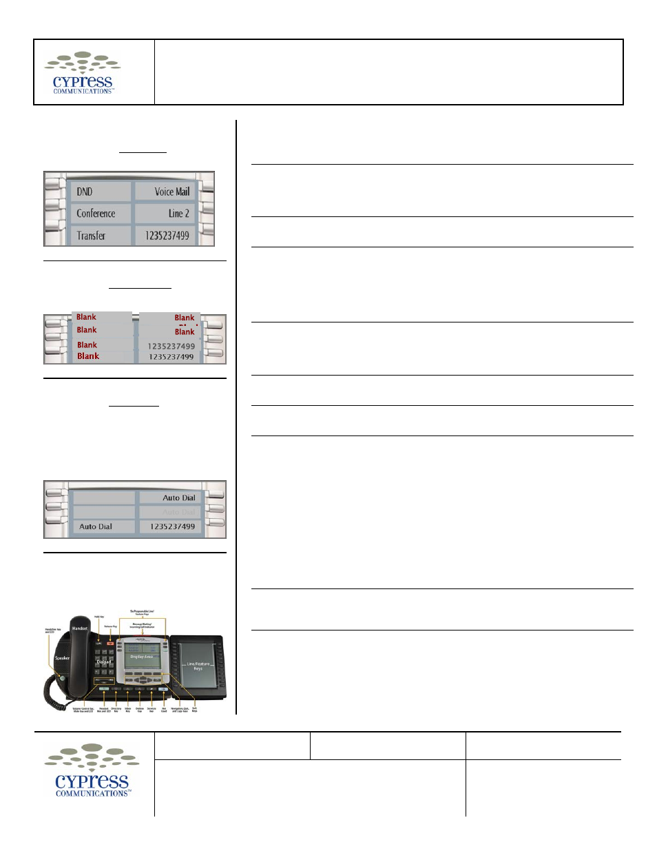 Ip phone 2004, Quick reference guide for use with c4 ip | Cypress 2004 User Manual | Page 2 / 2