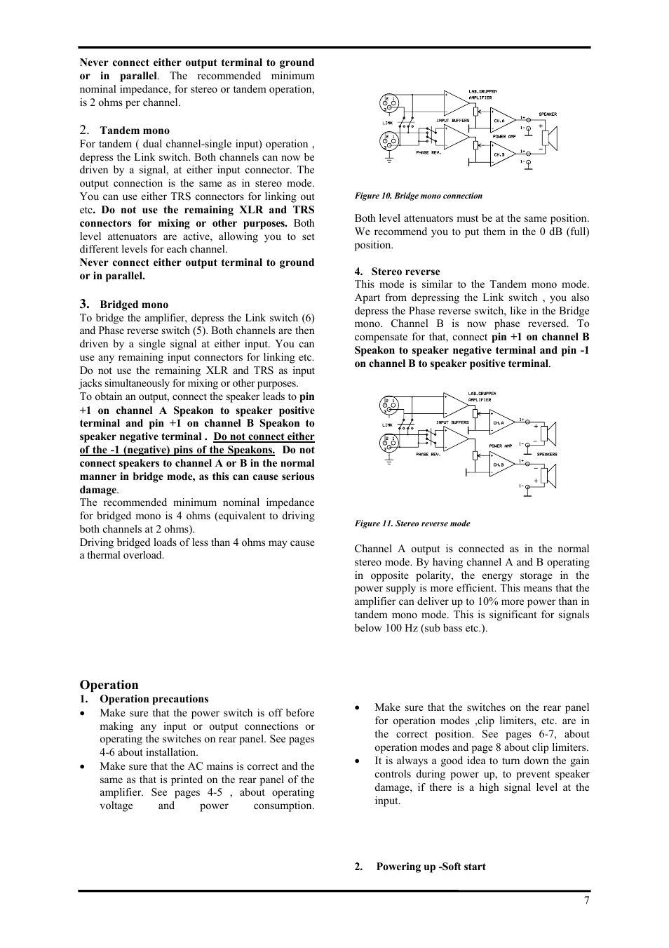 Lab.gruppen LAB 1300C User Manual | Page 7 / 12