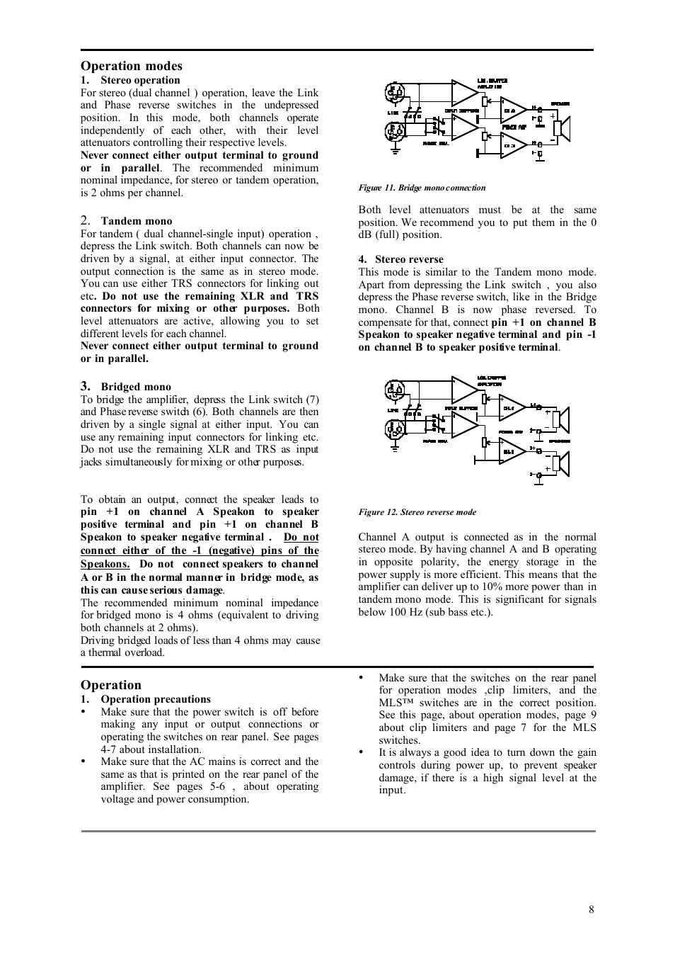 Lab.gruppen LAB 4000 User Manual | Page 8 / 13