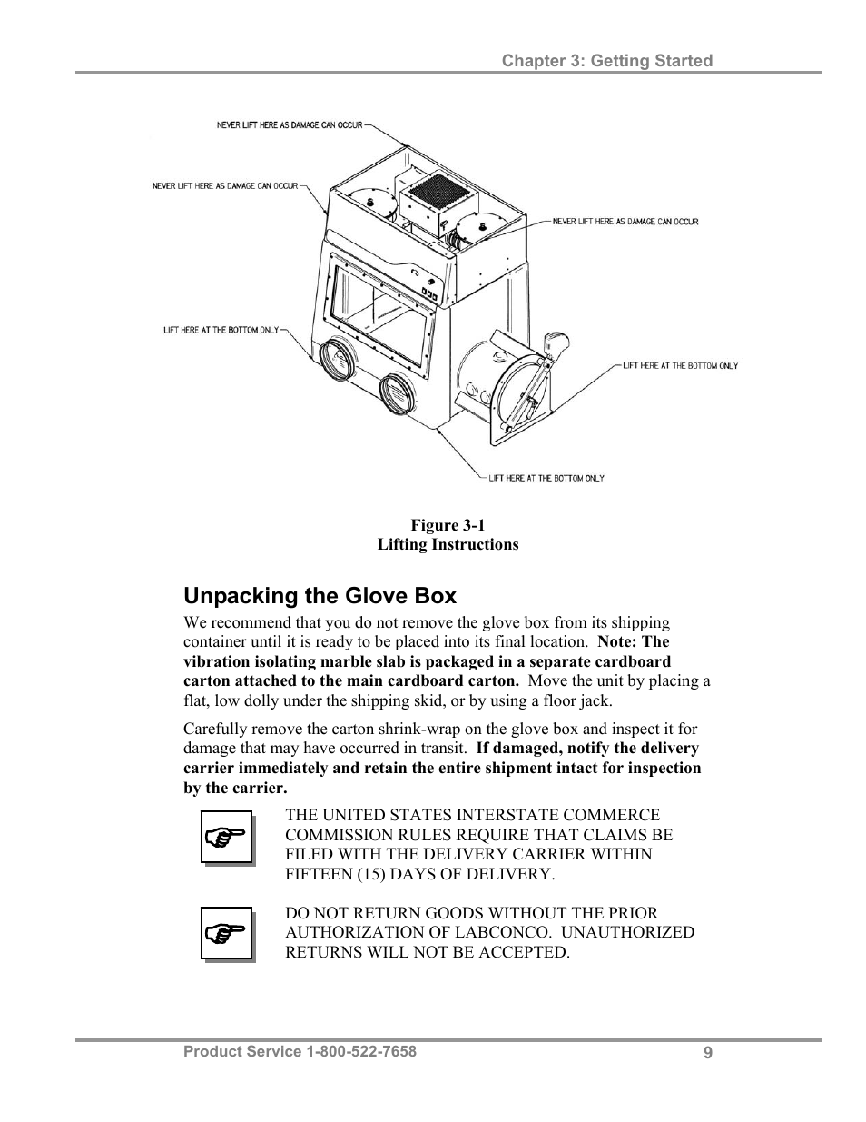 Labconco XPert Weigh Boxes 5220331 User Manual | Page 13 / 55