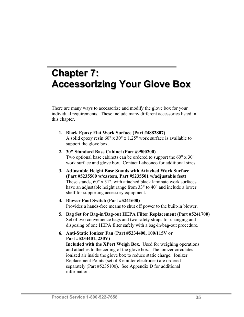 Labconco XPert Weigh Boxes 5220331 User Manual | Page 39 / 55