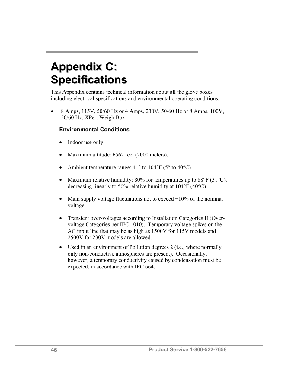 Labconco XPert Weigh Boxes 5220331 User Manual | Page 50 / 55