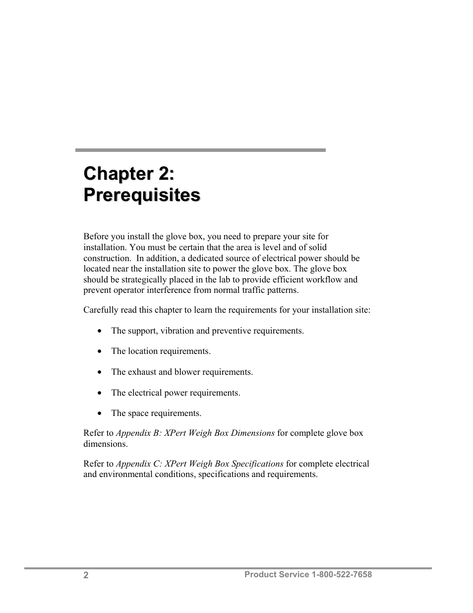 Labconco XPert Weigh Boxes 5220331 User Manual | Page 6 / 55