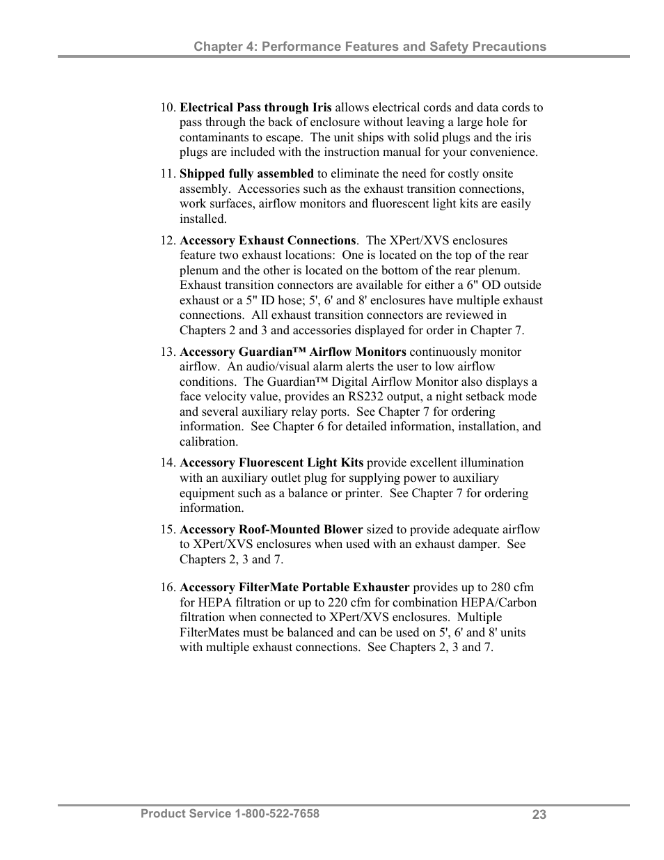 Labconco XVS Ventilation Stations 4865060 User Manual | Page 27 / 59