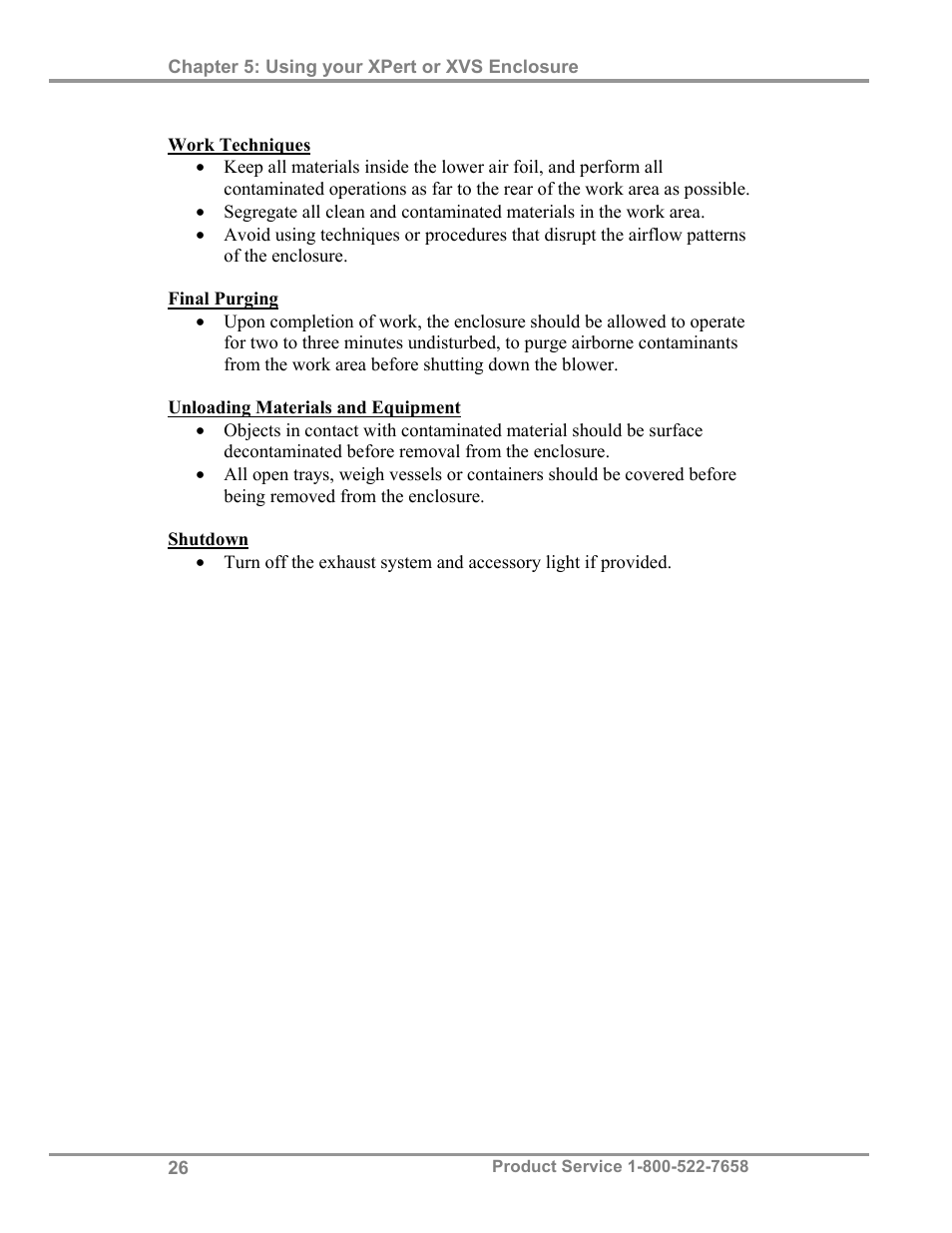 Labconco XVS Ventilation Stations 4865060 User Manual | Page 30 / 59