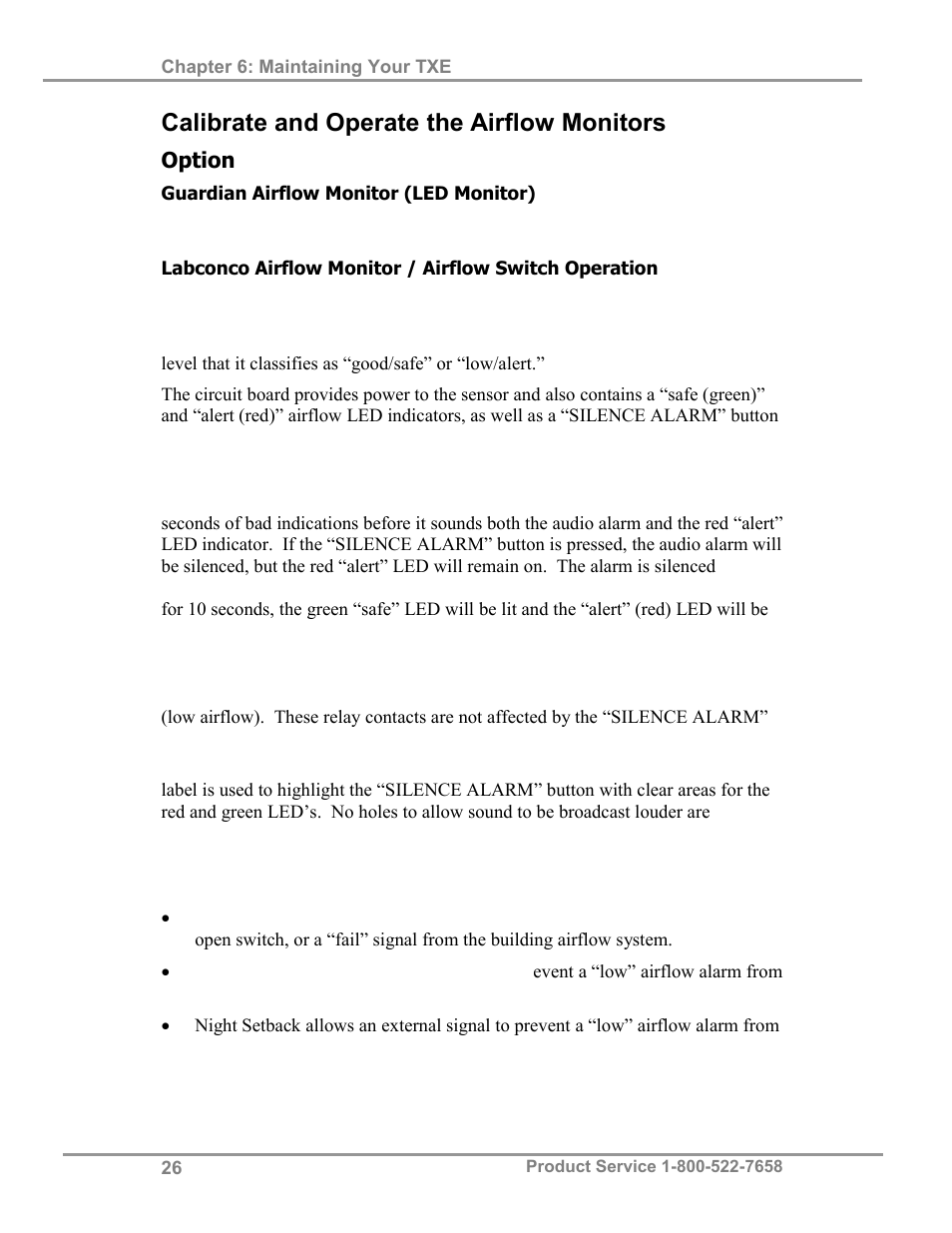 Calibrate and operate the airflow monitors | Labconco TXE Tall XPerEnclosure 3892022 User Manual | Page 30 / 48