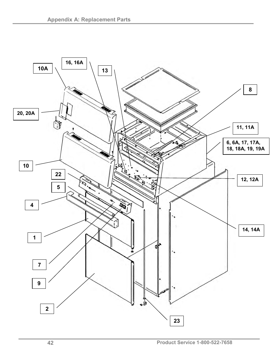 Labconco TXE Tall XPerEnclosure 3892022 User Manual | Page 46 / 48