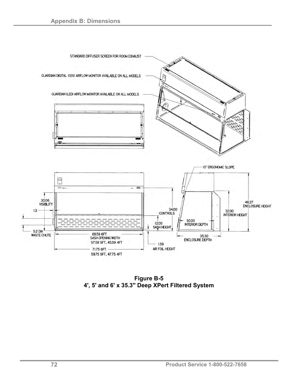 Labconco XPert Filtered Balance Stations 3962622 User Manual | Page 76 / 81