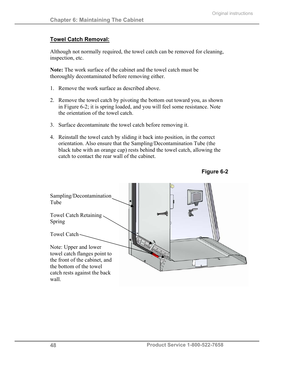 Labconco Biological Safety Cabinets 34269 Series User Manual | Page 54 / 77