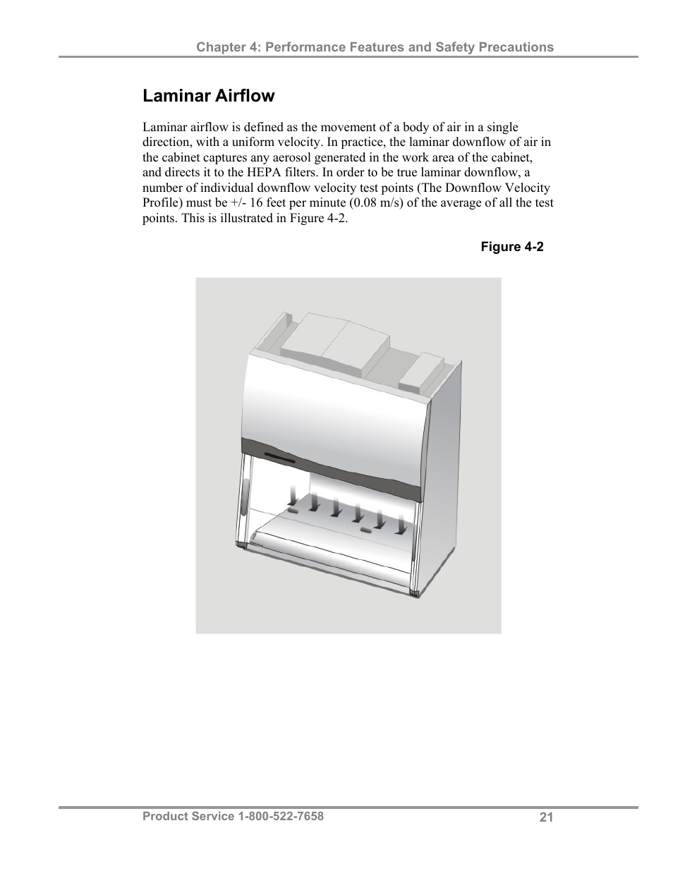 Laminar airflow | Labconco Biological Safety Cabinets 34609 Series User Manual | Page 26 / 85