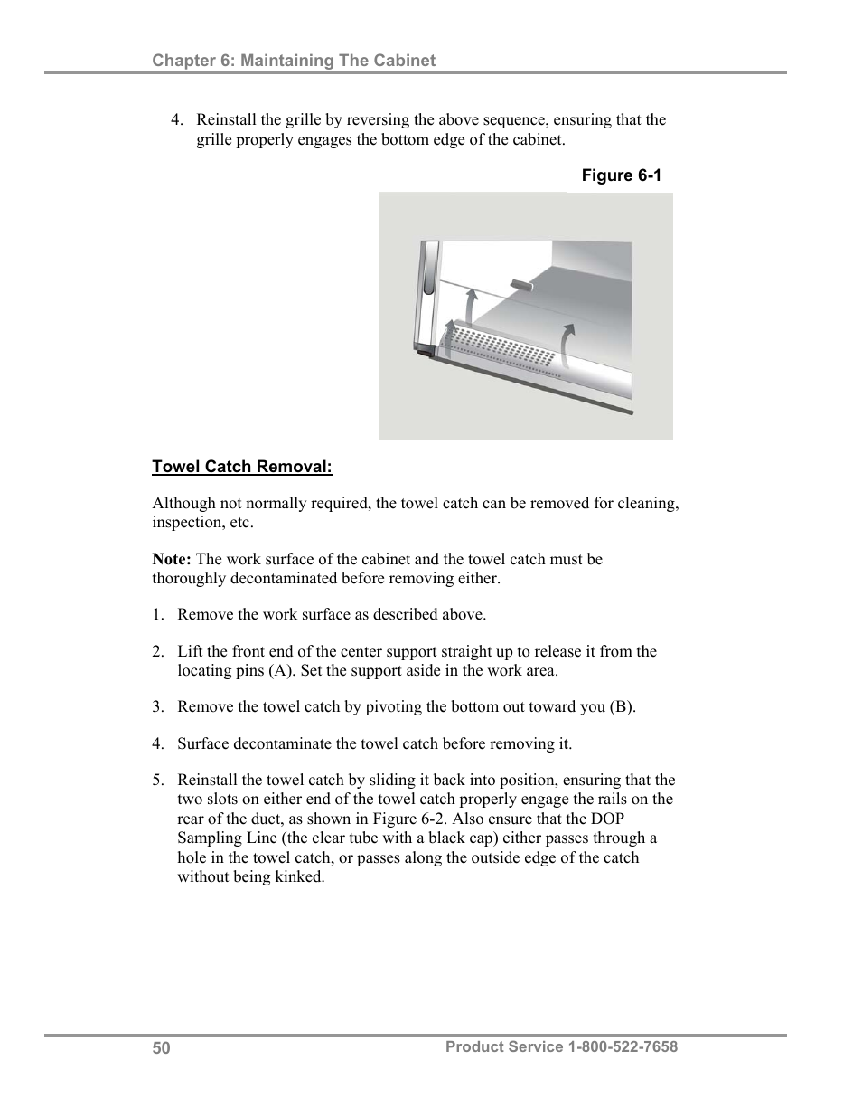 Labconco Biological Safety Cabinets 34609 Series User Manual | Page 55 / 85