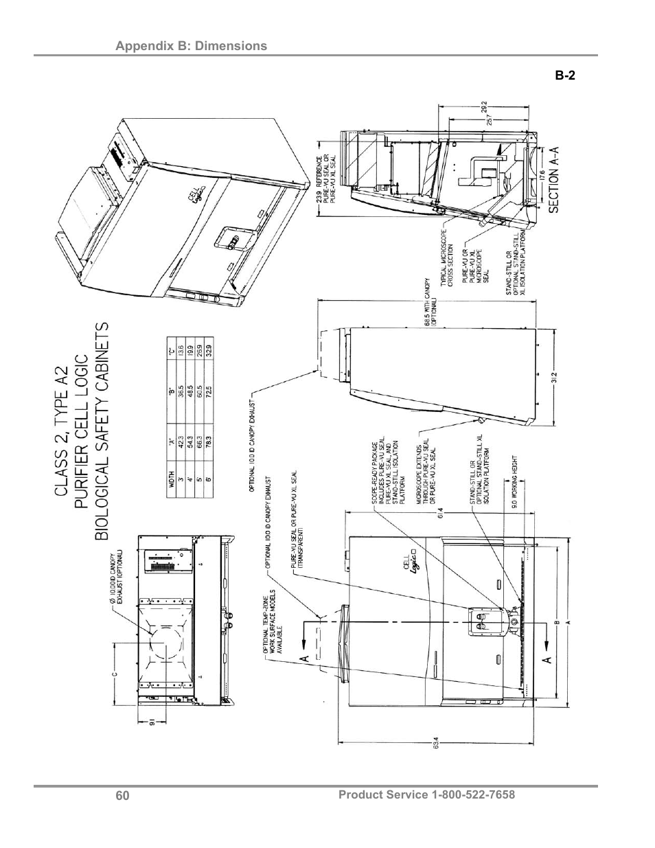 Labconco Biological Safety Cabinets 34609 Series User Manual | Page 65 / 85