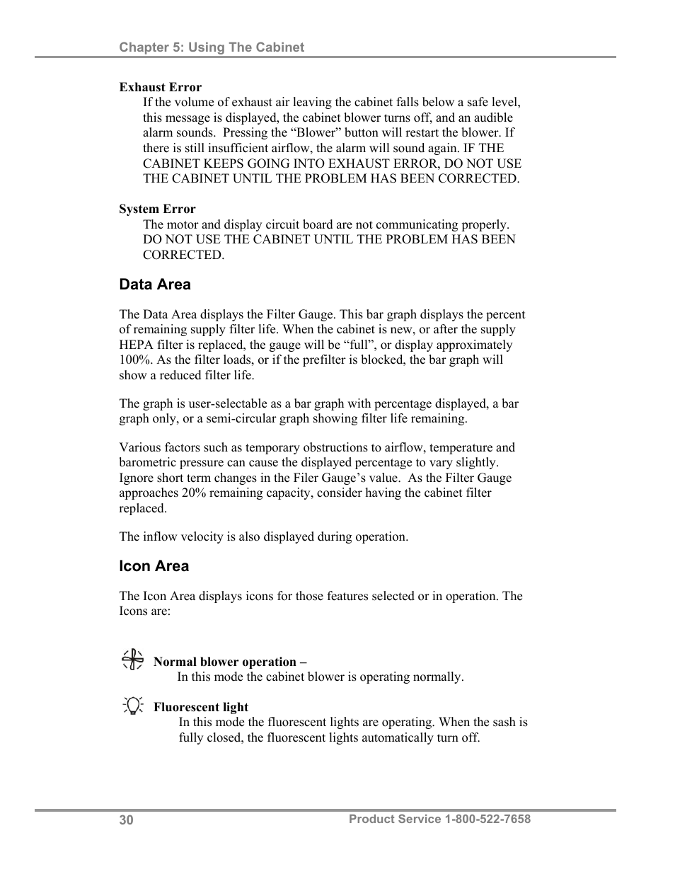 Labconco Biological Safety Cabinets 34610 Series User Manual | Page 35 / 85